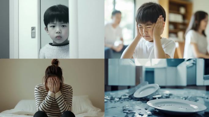 家庭矛盾与儿童心理 破碎的家庭关系
