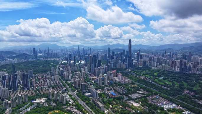 2025深圳全景航拍 福田航拍 南山航拍