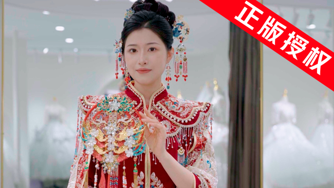 新娘试穿婚纱幸福瞬间 【4K】