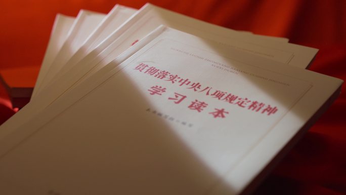 学习八项规定精神