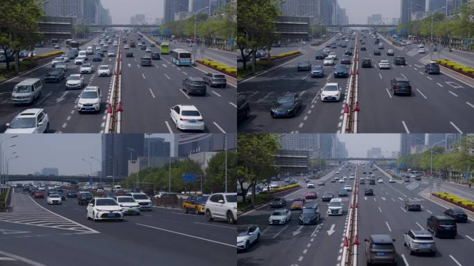 北京交通车流国贸桥双井桥建国路