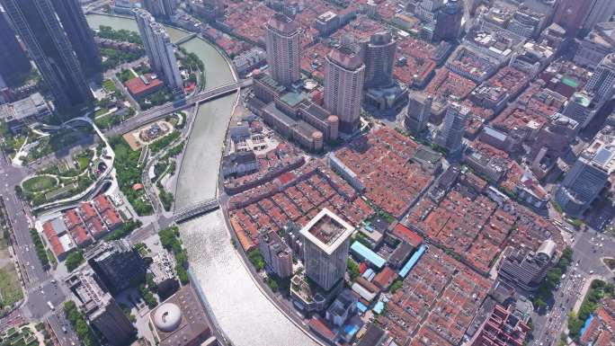 上海市黄浦区尊德里石库门建筑 老房旧改