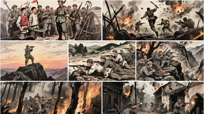 宽屏 游击队之歌