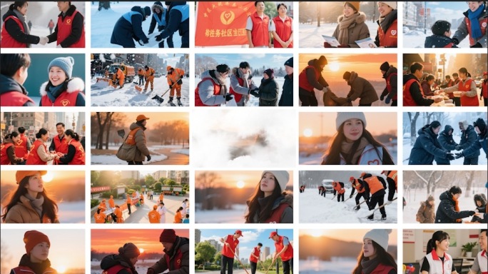 【4K】创意翻页片头向光而行