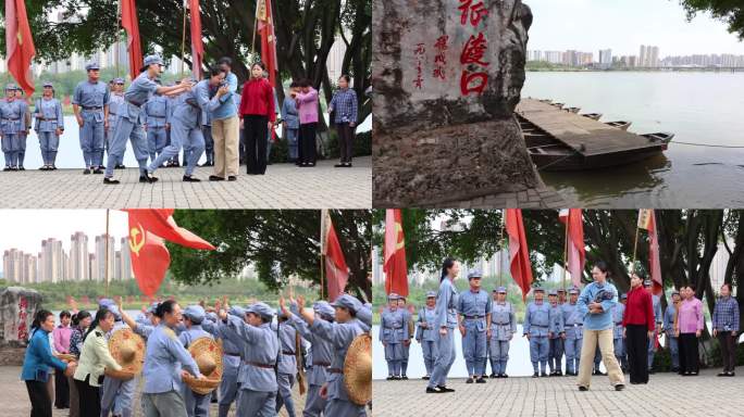 于都长征主题告别话剧