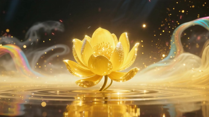 【宽屏】金黄色的花海背景