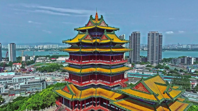 南京阅江楼 南京狮子山景区 南京风光