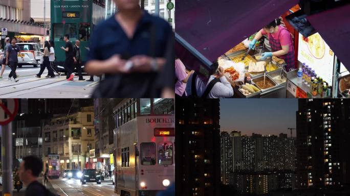 4K 香港人文街拍 香港人民街头市井生活