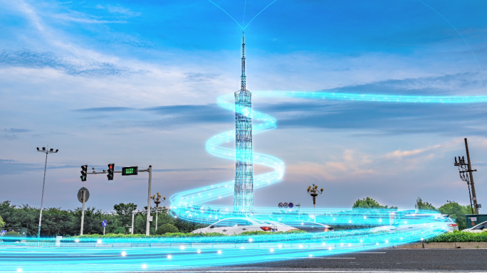 【原创8k】科技感淮安城市发展