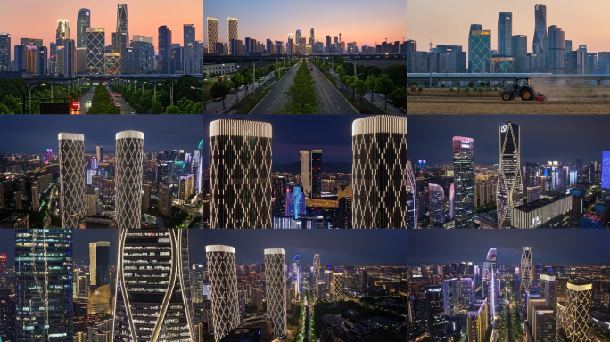 钱江世纪城城市夜景