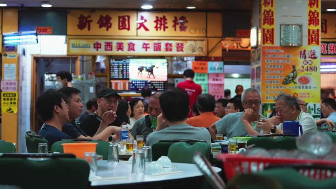 4K 地道香港大排档 香港美食街头烟火气