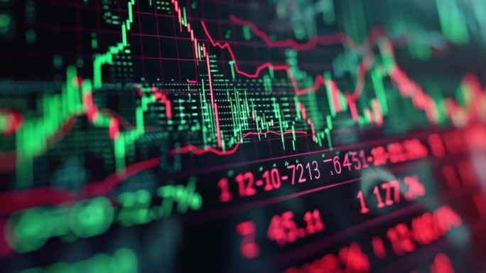 金融股票股市投资证券金融科技ai素材
