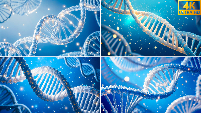 DNA基因双螺旋结构基因科学研究