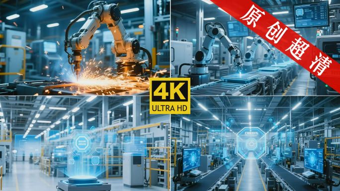中国智慧工厂 智能制造 科技智能工厂