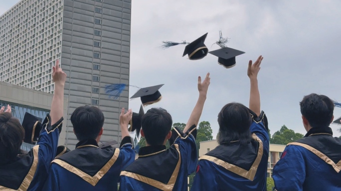 毕业季毕业典礼大学毕业青春毕业生