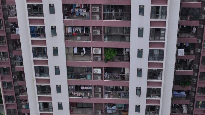 高层住宅楼密集景观