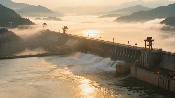 三峡大坝壮丽景观