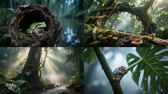 潮湿雨林生物群落
