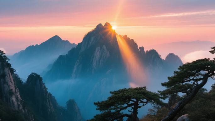 桂林山水唯美风光