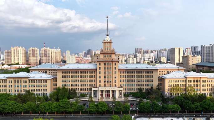 4K 哈尔滨工业大学航拍
