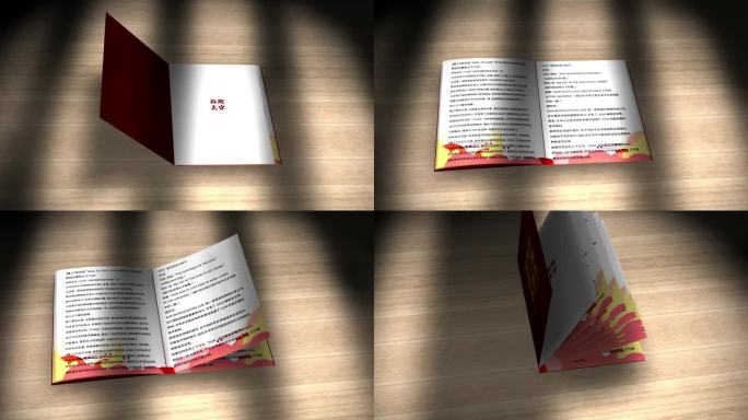 书本翻页动画展示