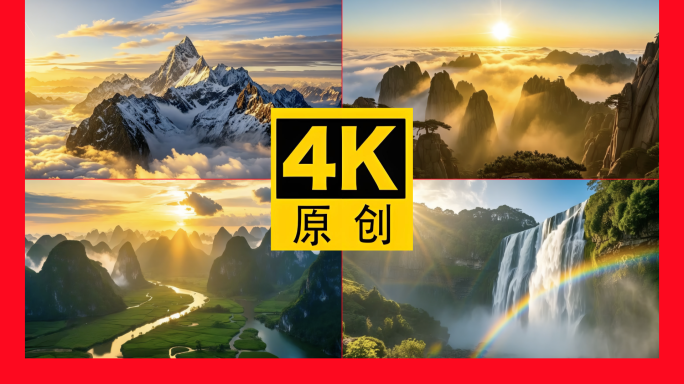 壮丽山河自然风光