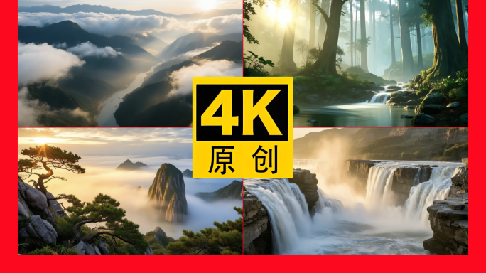 壮丽日出自然风光