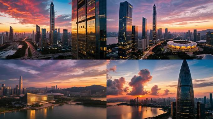 深圳城市天际线风光
