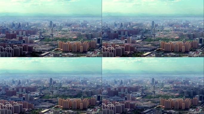 城市高楼林立景观