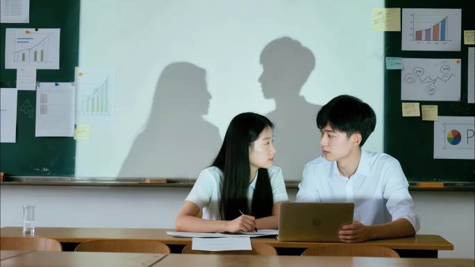 大学校园生活 大学生 图书馆 食堂 课堂