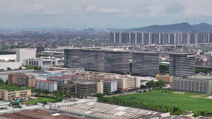 现代化城市远景