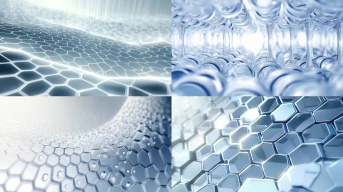 水分子结构动态展示