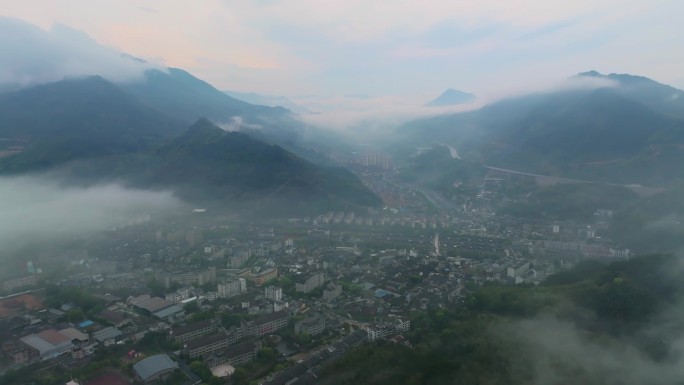 丽水景宁 穿云破雾