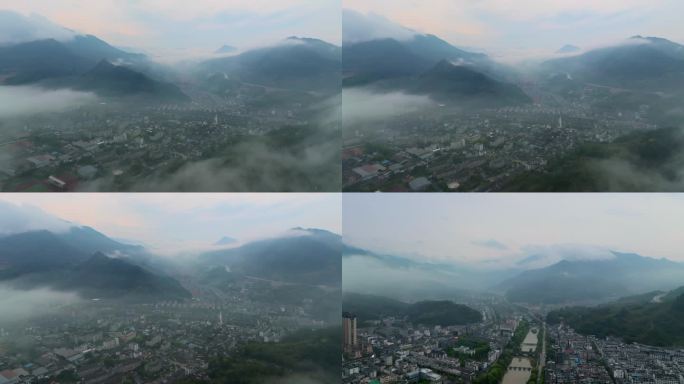 丽水景宁 穿云破雾