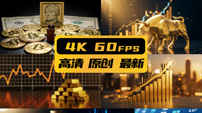 金融市场股市黄金牛市比特币经济股市K线