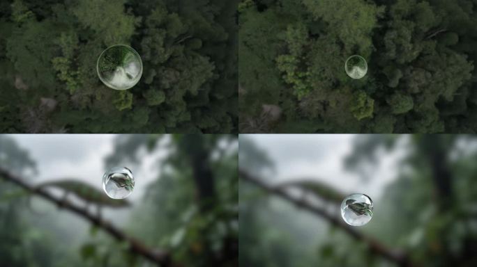 【原创 无插件】4K水滴转场