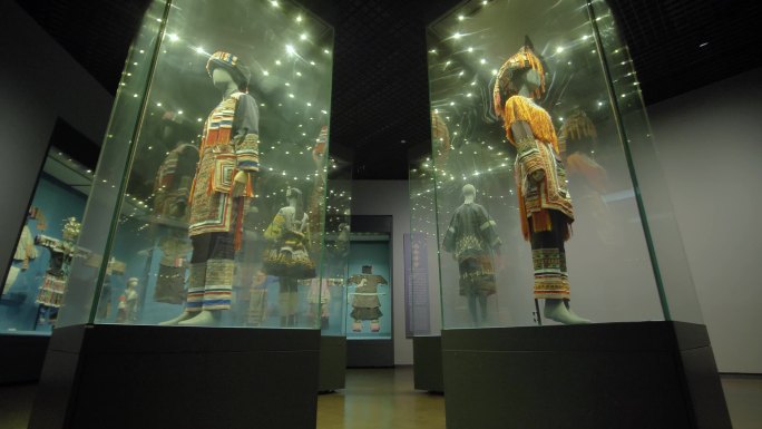 广西少数民族服饰展览少数民族传统服饰