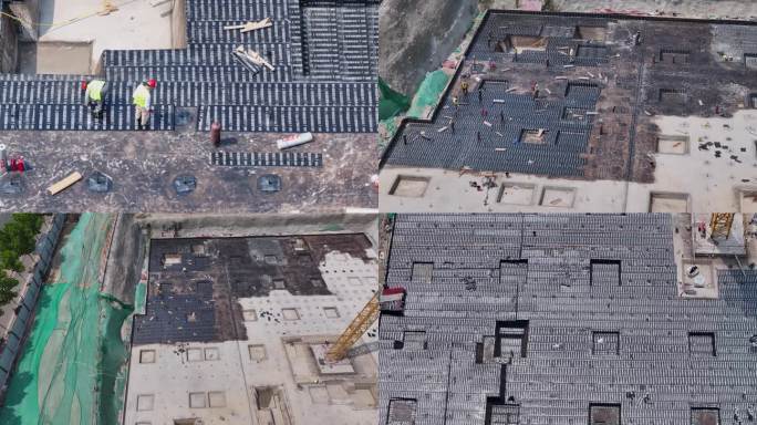 建筑工地防水施工