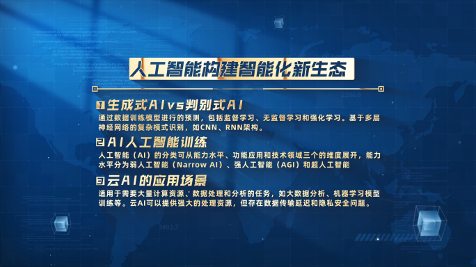 无插件）科技语录宣传文字字幕标题