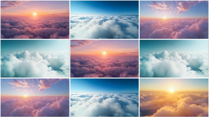 云海 云层 云朵