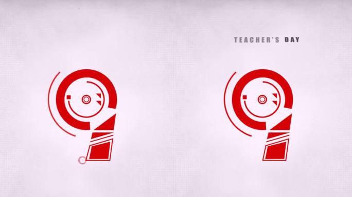 教师节动态海报视频素材