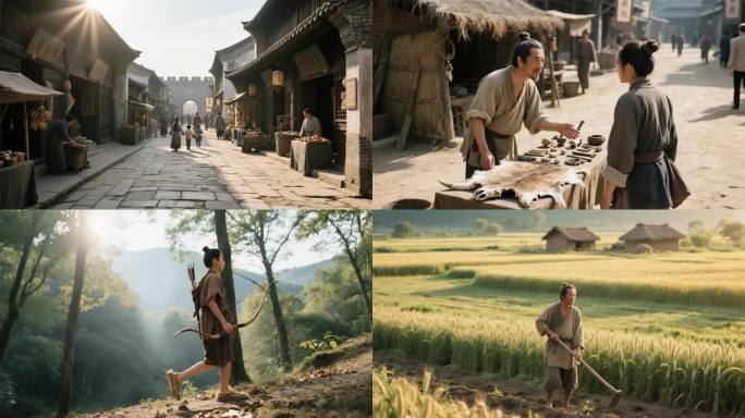 古代人民古代城市商周秦汉周朝汉朝
