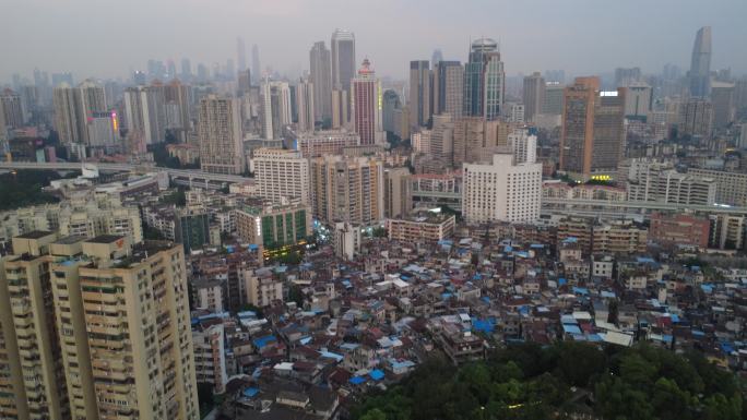 城市高楼林立景观