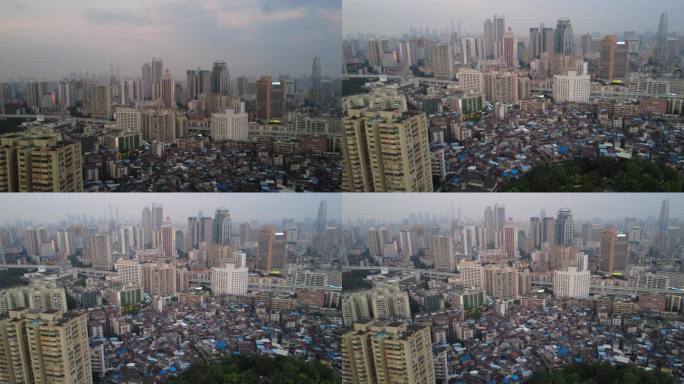 城市高楼林立景观