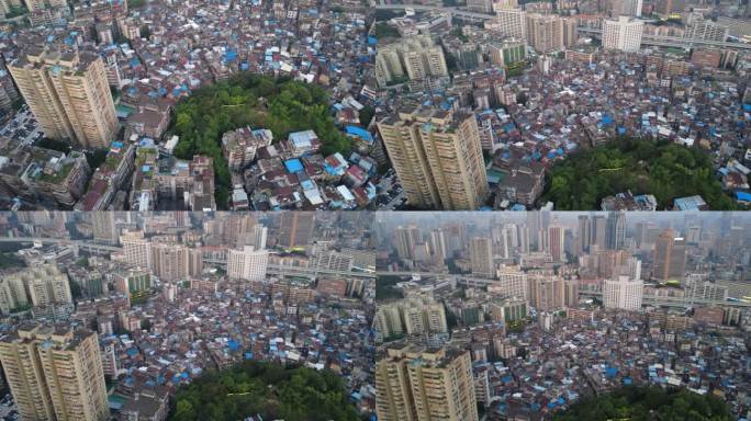 密集建筑群城市风貌