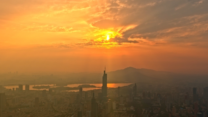 南京紫峰大厦 南京大景