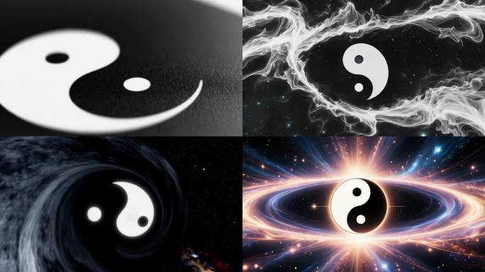 阴阳太极宇宙能量平衡