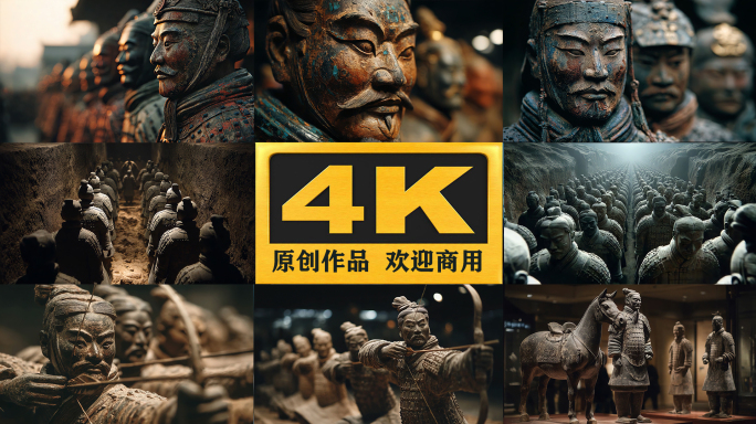 【4K】秦始皇陵兵马俑 秦始皇陵