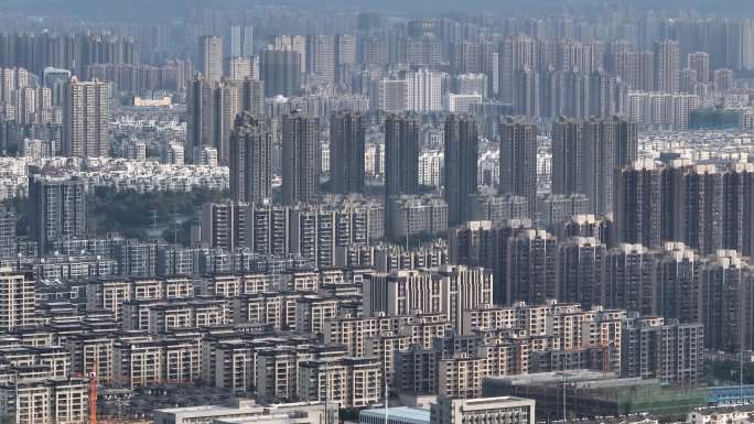 高密度住宅区鸟瞰
