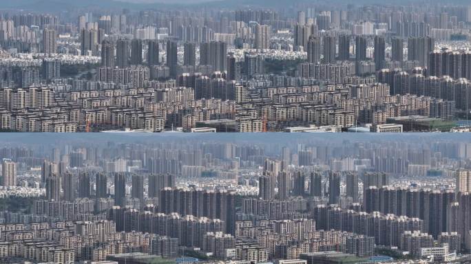 高密度住宅区鸟瞰